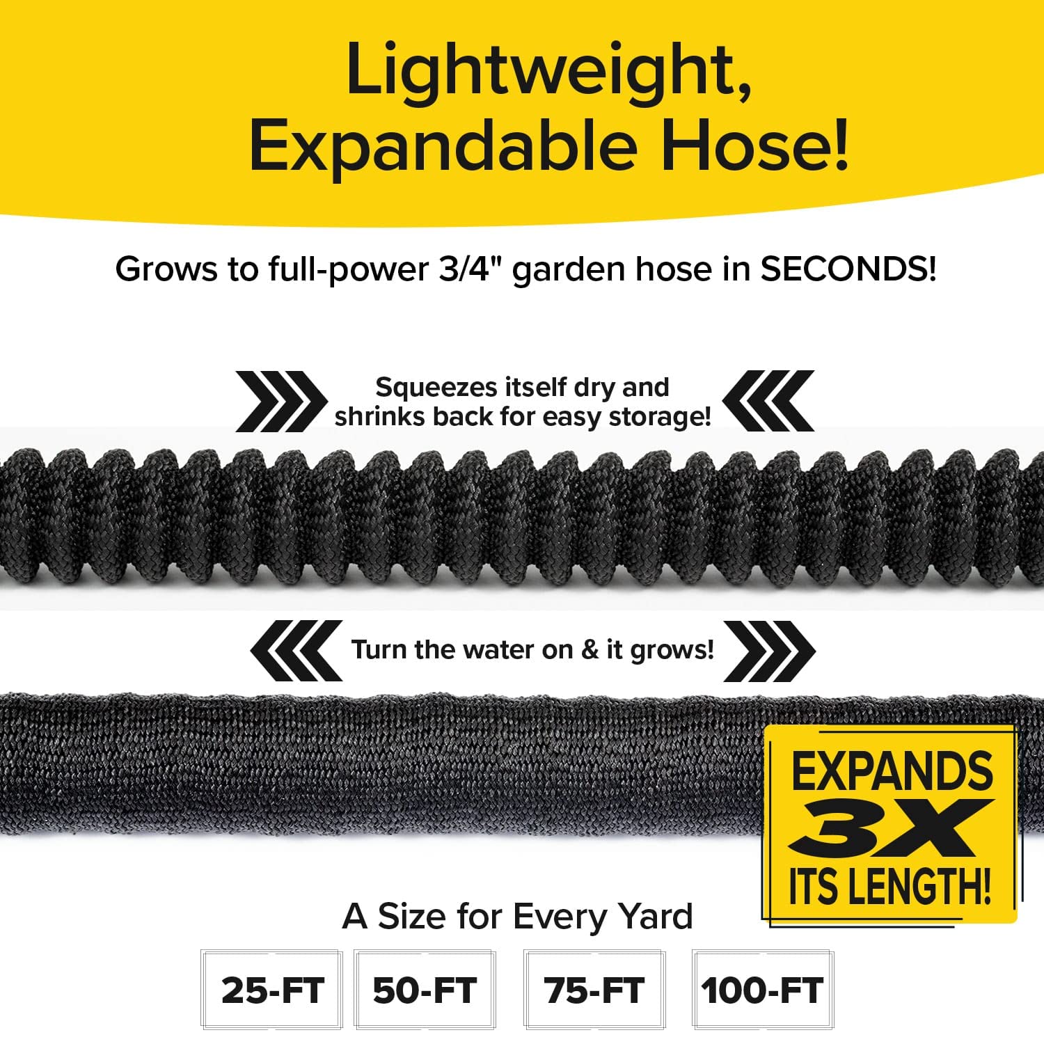 Lead-free connector of BulbHead Pocket Hose Silver Bullet