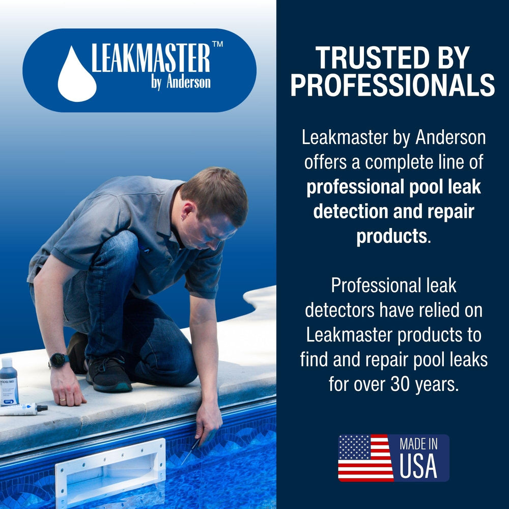 Leakmaster professional leak detection tools display