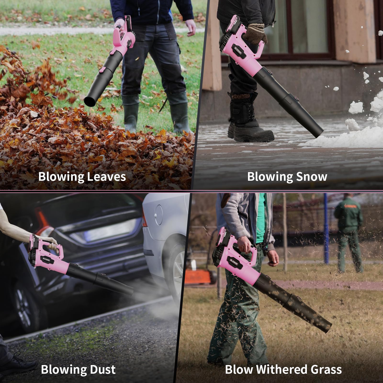 LEAPUL Leaf Blower packaging and product information