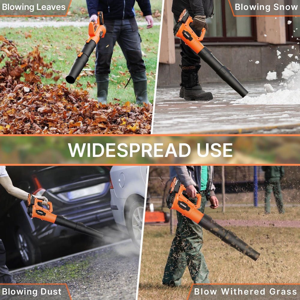 LEAPUL Leaf Blower packaging with product details