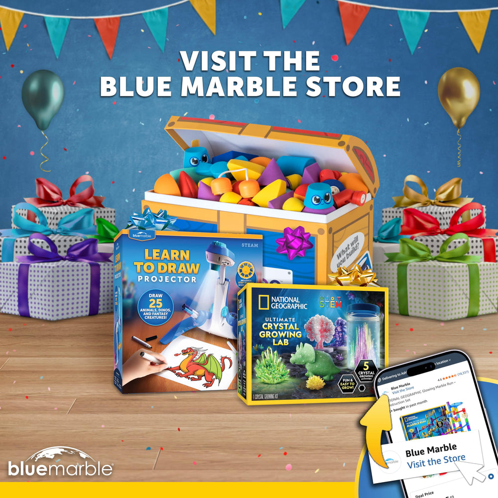 Learning Guide included with the Blue Marble metal detector kit
