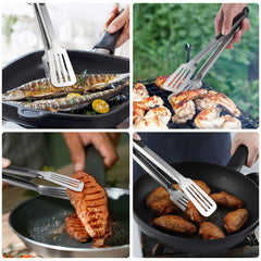 Lebabo tongs set displayed with packaging