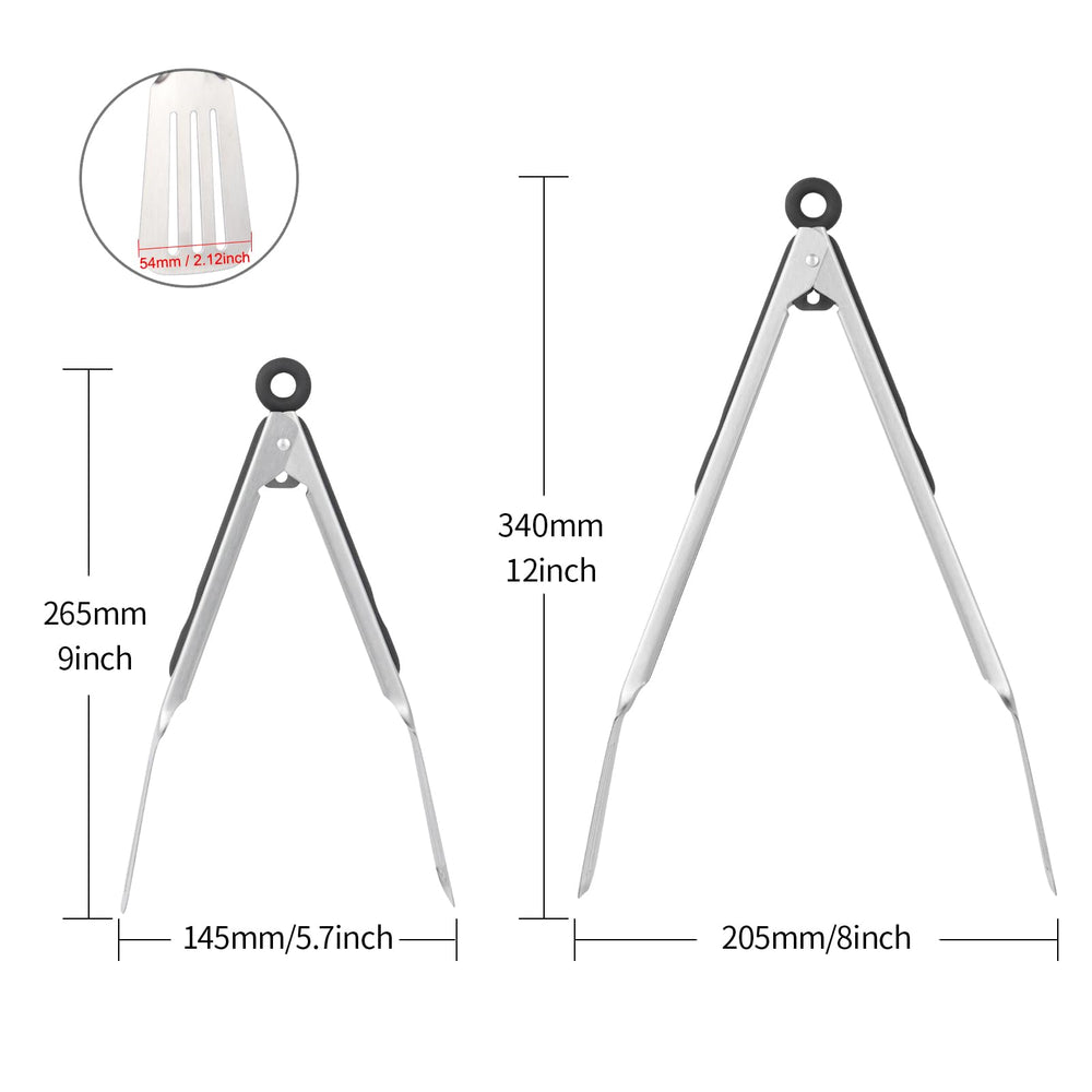 Lebabo tongs set of 2 in a kitchen setting
