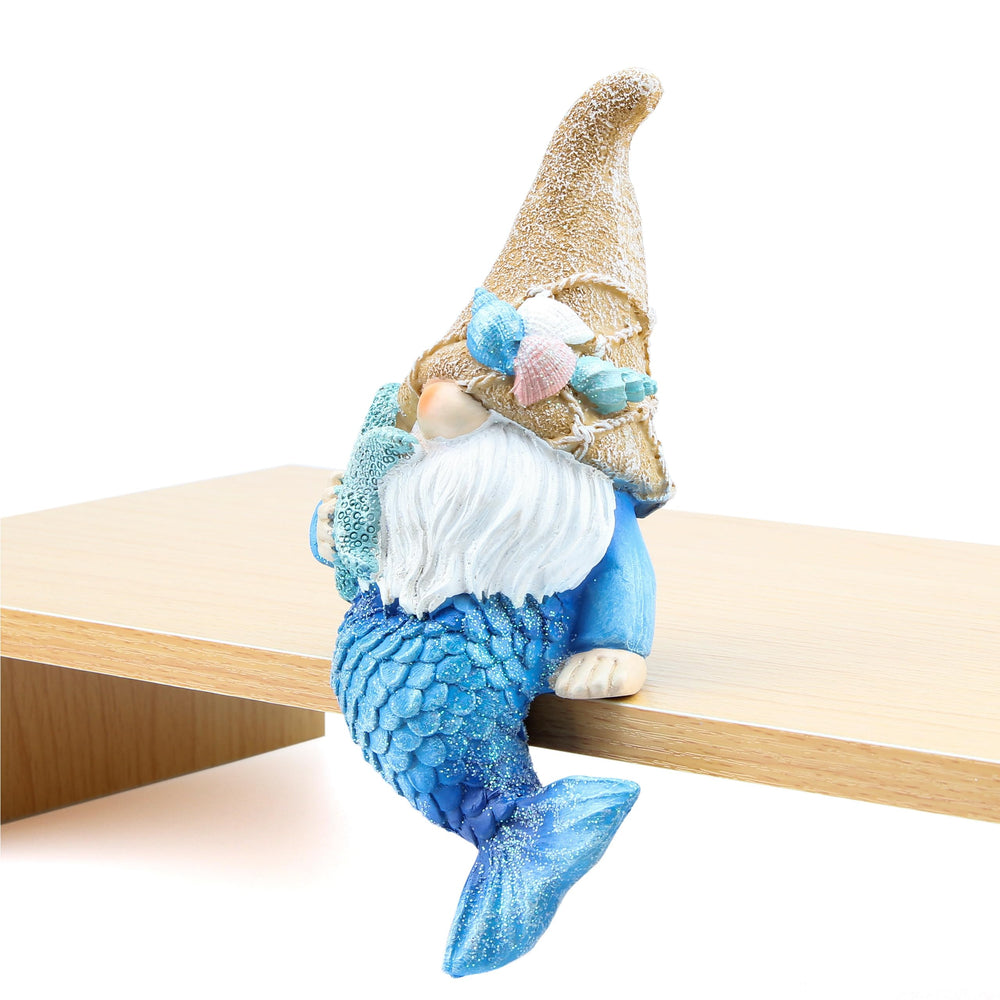 Leekung Mermaid Garden Gnome Statue close-up detail