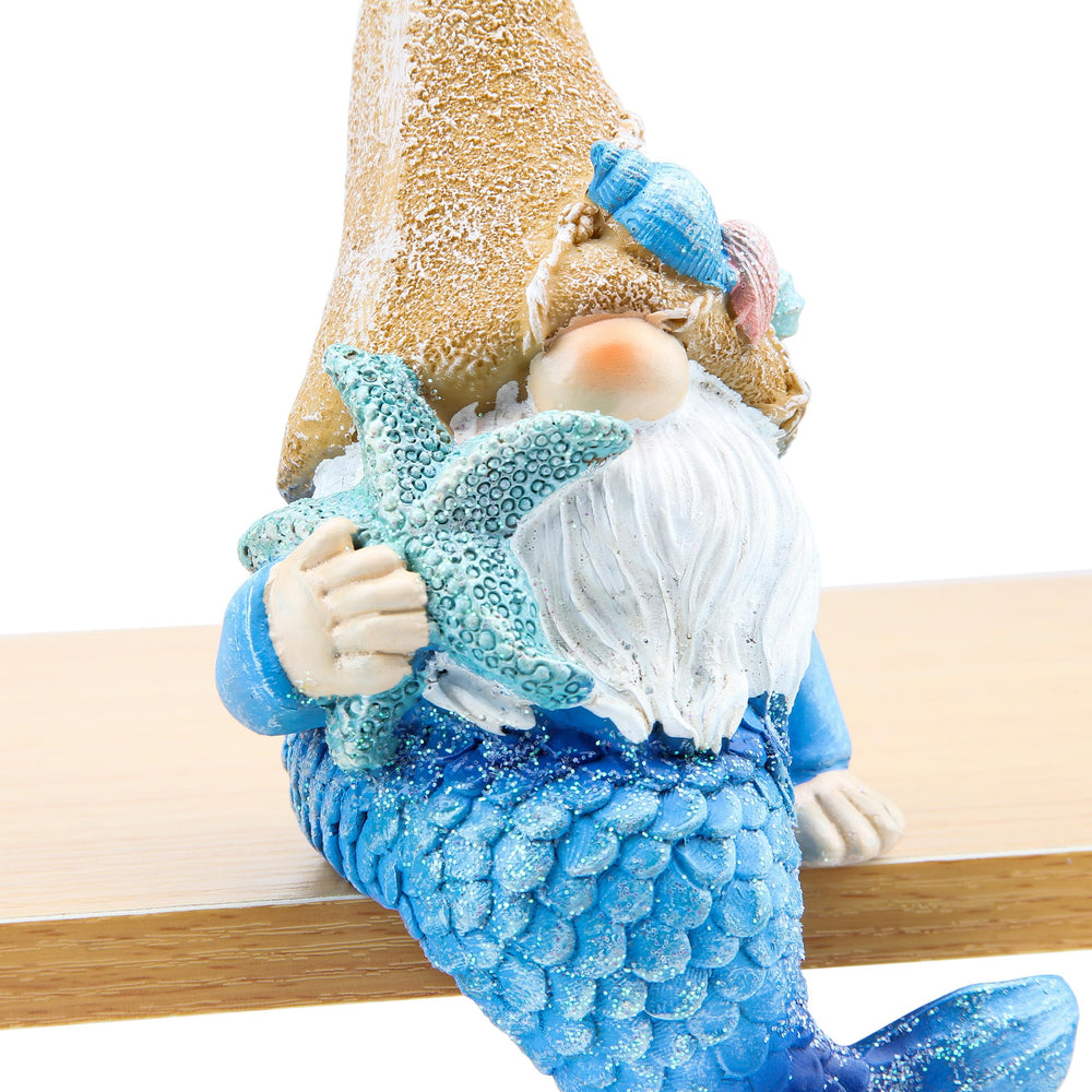 Leekung Mermaid Gnome Statue in packaging for safe transport