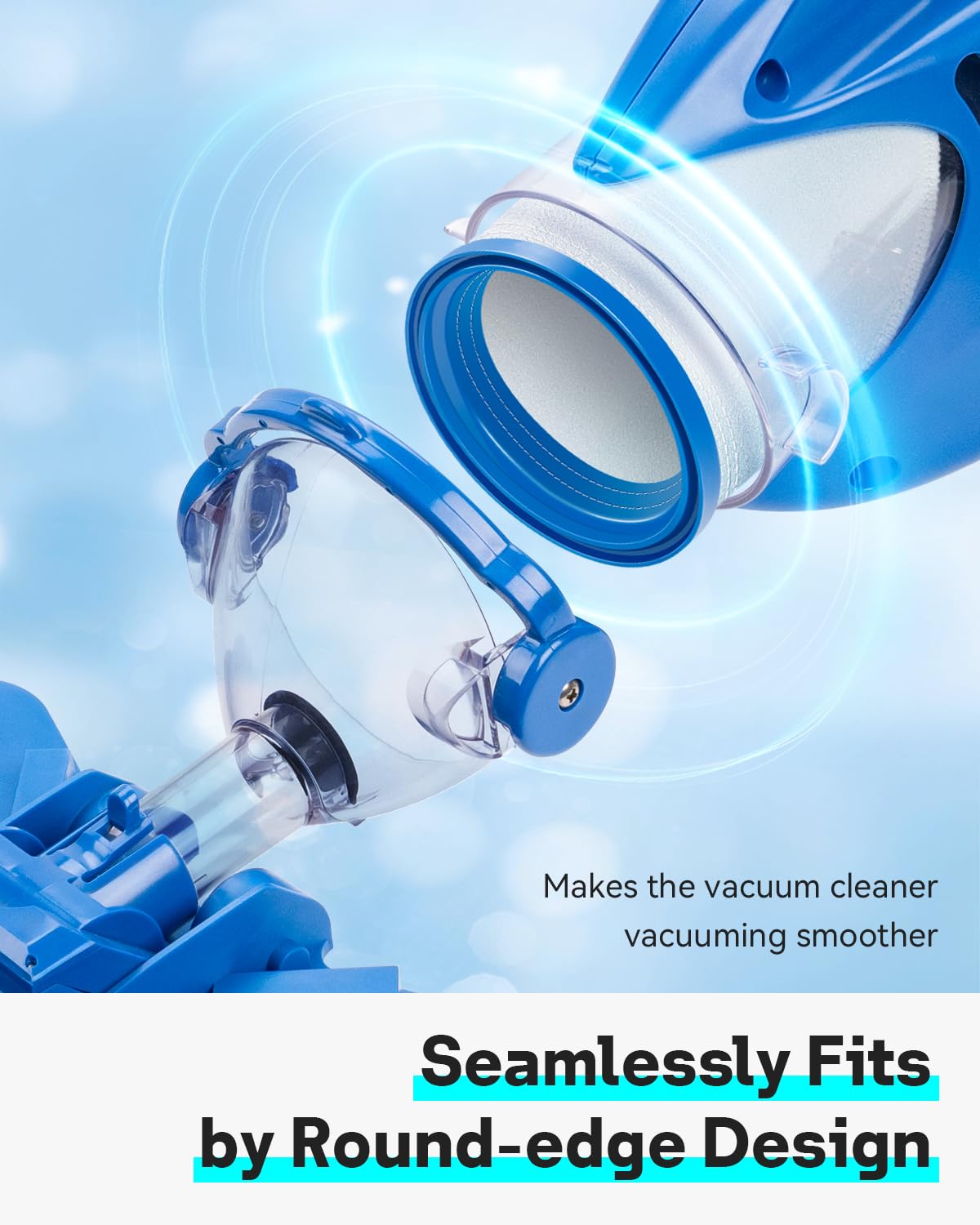 Leemone X-treme Filter Bag in use in swimming pool