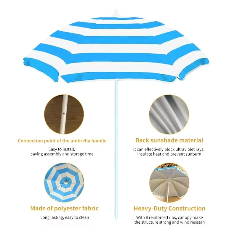 Legendcover Water Table Umbrella open in a garden