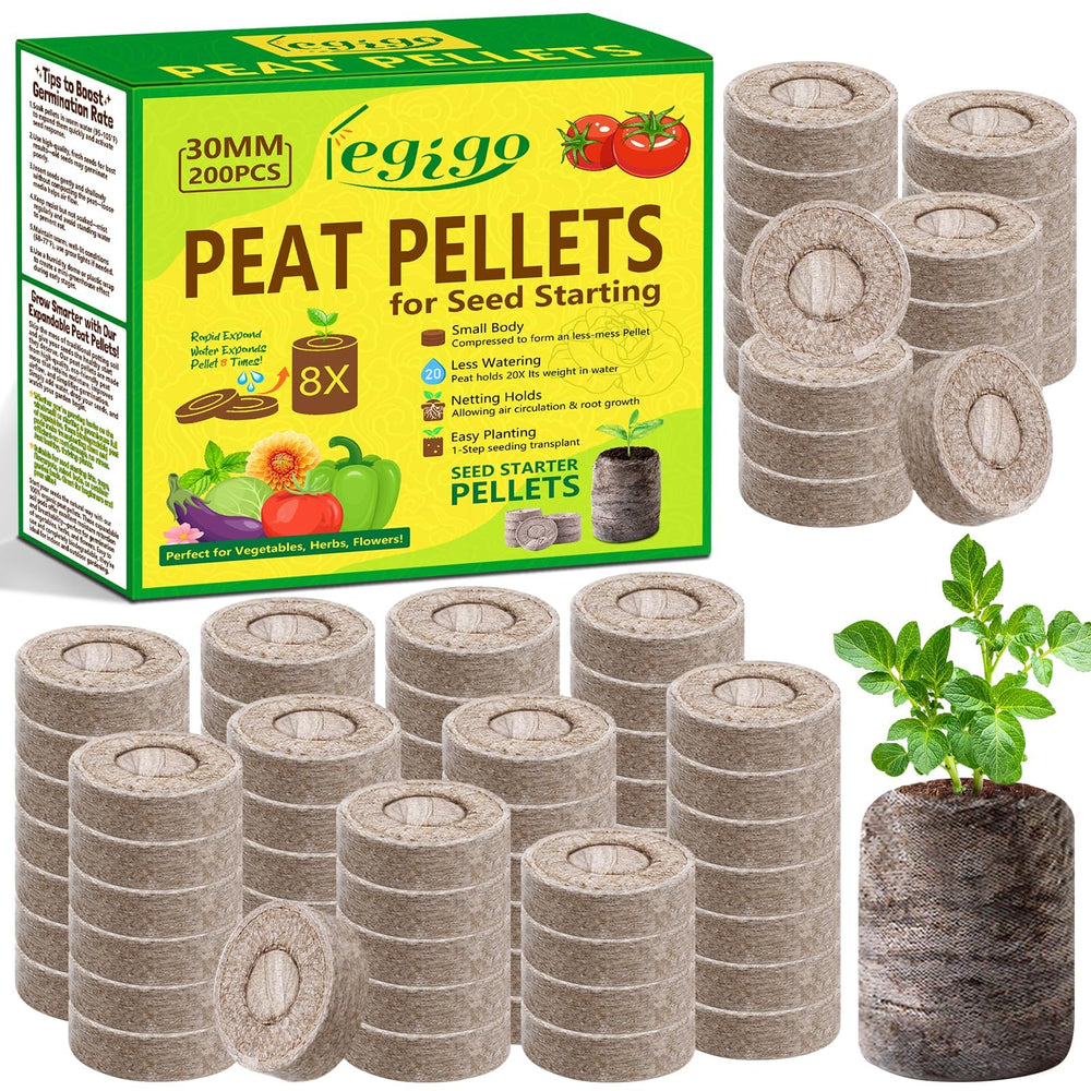 Legigo 200 pcs 30mm peat pellets front view