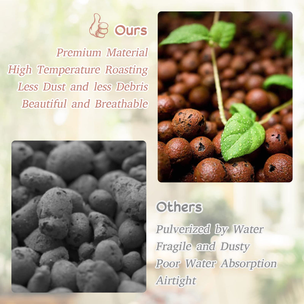 Legigo 8LB Clay Pebbles with indoor plants