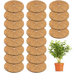 Legigo Coconut Fiber Mulch Ring 20 Pack, 11.8 Inch front view