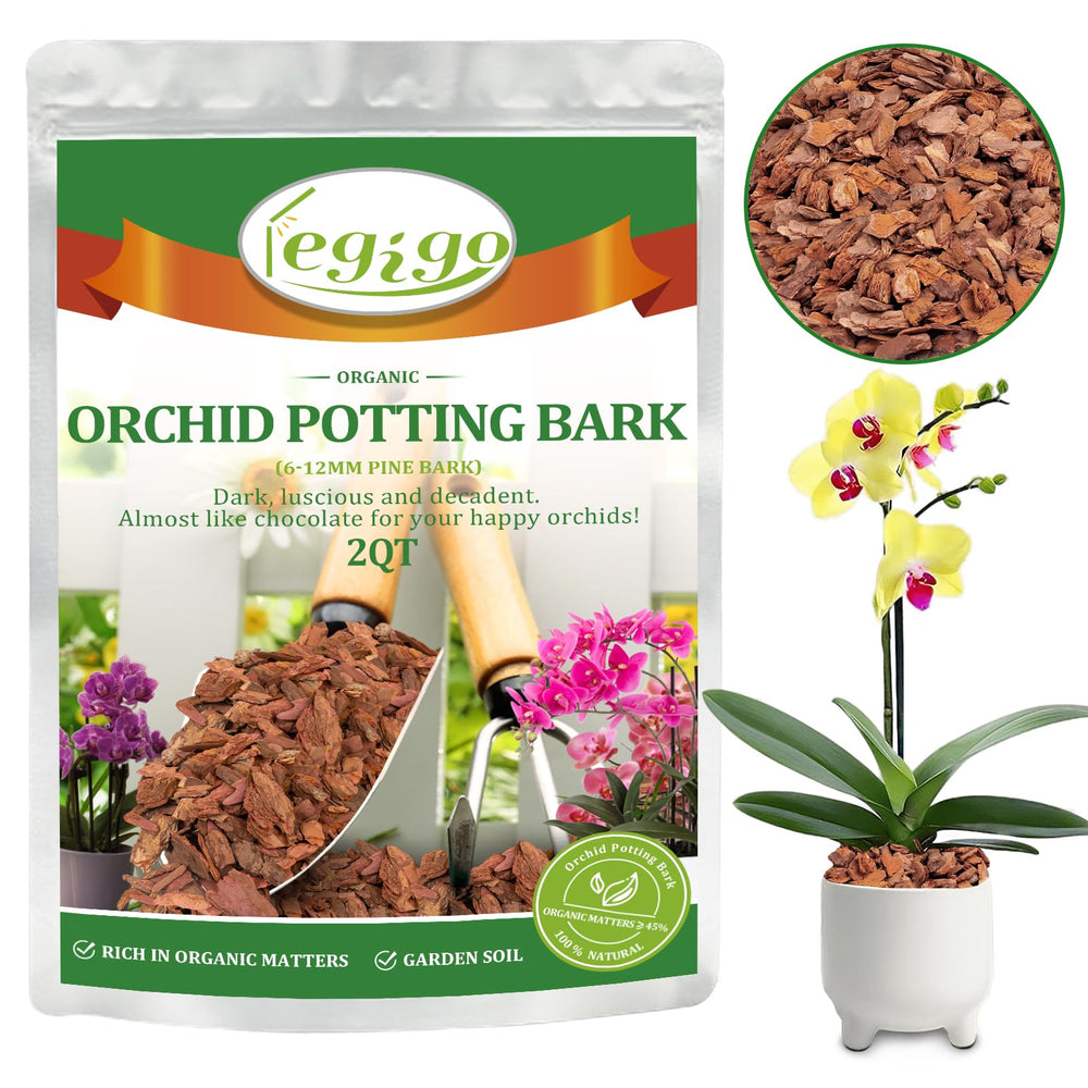 Legigo Organic Orchid Bark mixed with soil and perlite