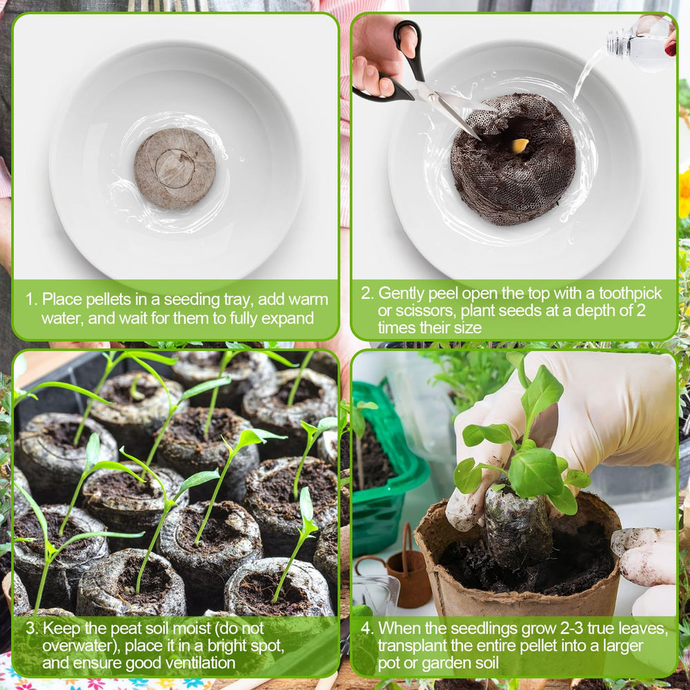 Legigo peat pellets packaging and contents