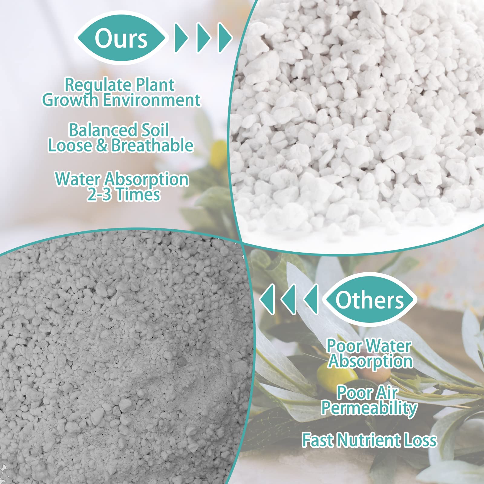 Legigo perlite packaging with product information