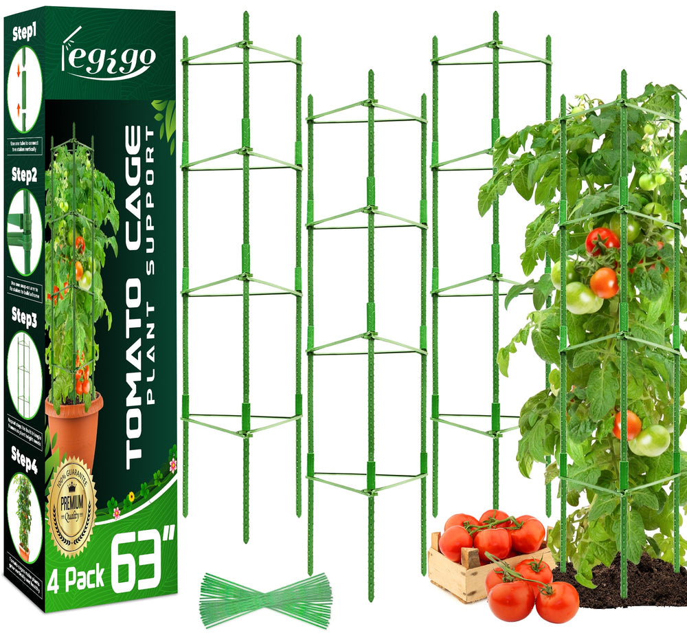 Legigo tomato cage with plant ties included