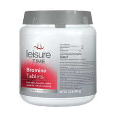 LEISURE TIME Bromine Tablets 2.2 lbs packaging front view