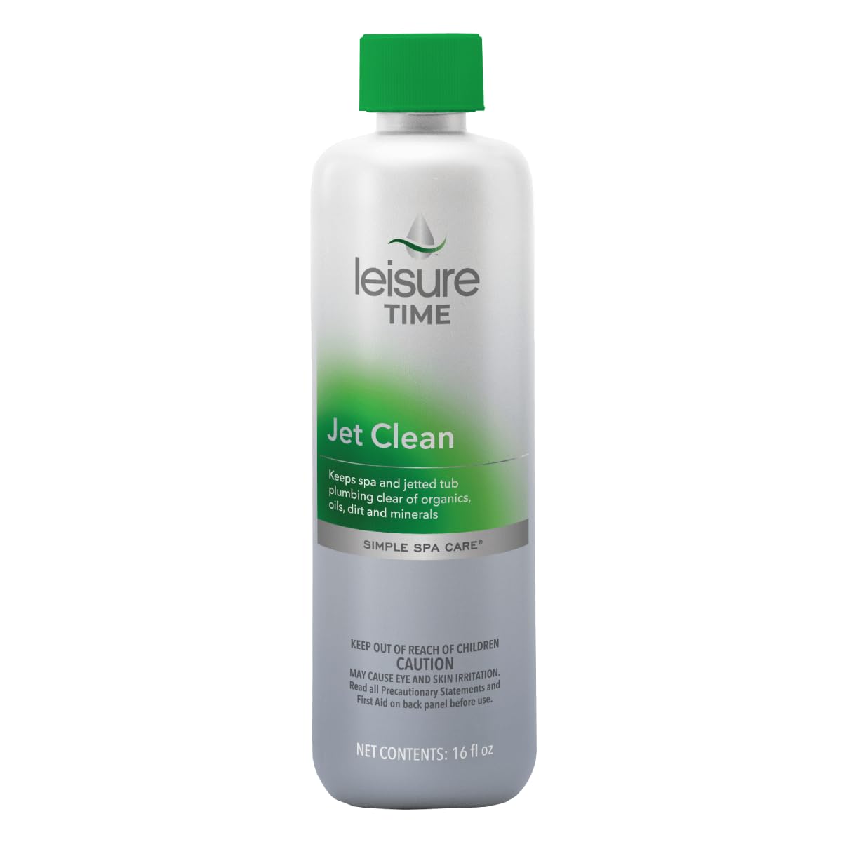 LEISURE TIME Jet Clean Spa Cleaner 1-pt bottle front view