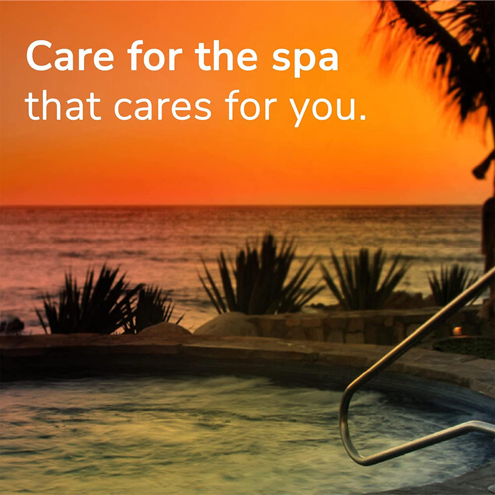LEISURE TIME Jet Clean Spa Cleaner in use inside hot tub