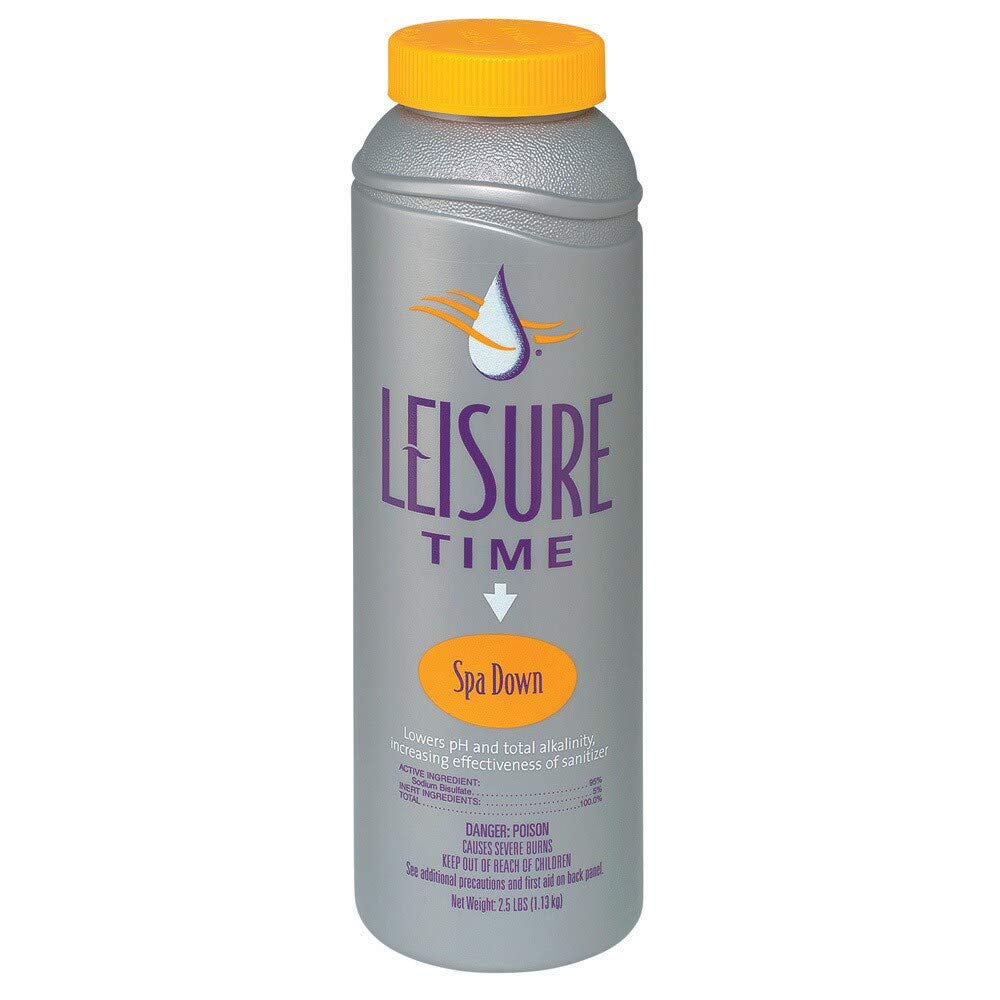 Leisure Time Spa Down packaging details and instructions