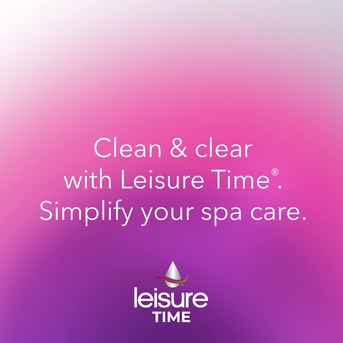 LEISURE TIME Spa Stain and Scale Control Defender in use at a hot tub