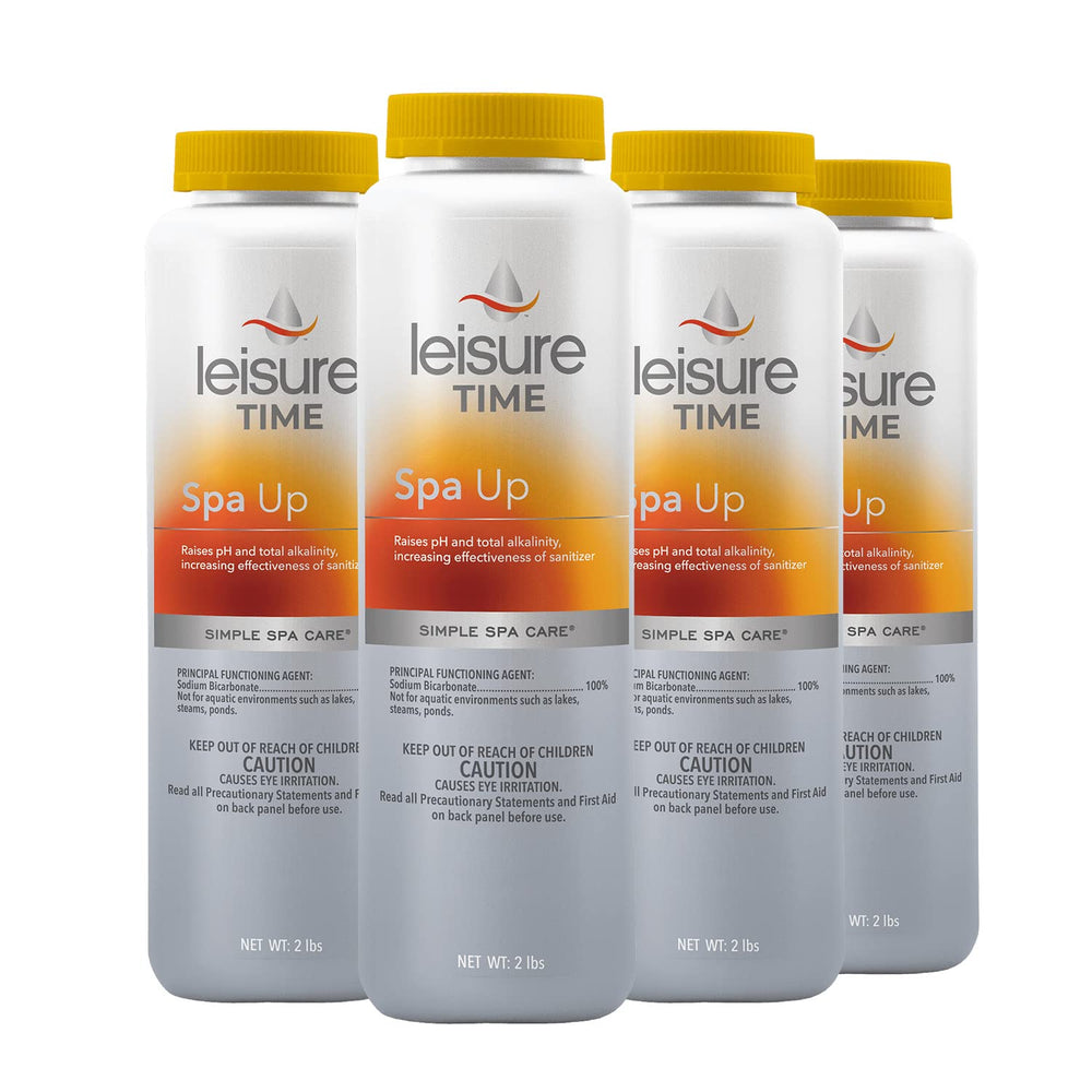Leisure Time Spa Up 4-Pack, 2-Pounds granular alkalinity product