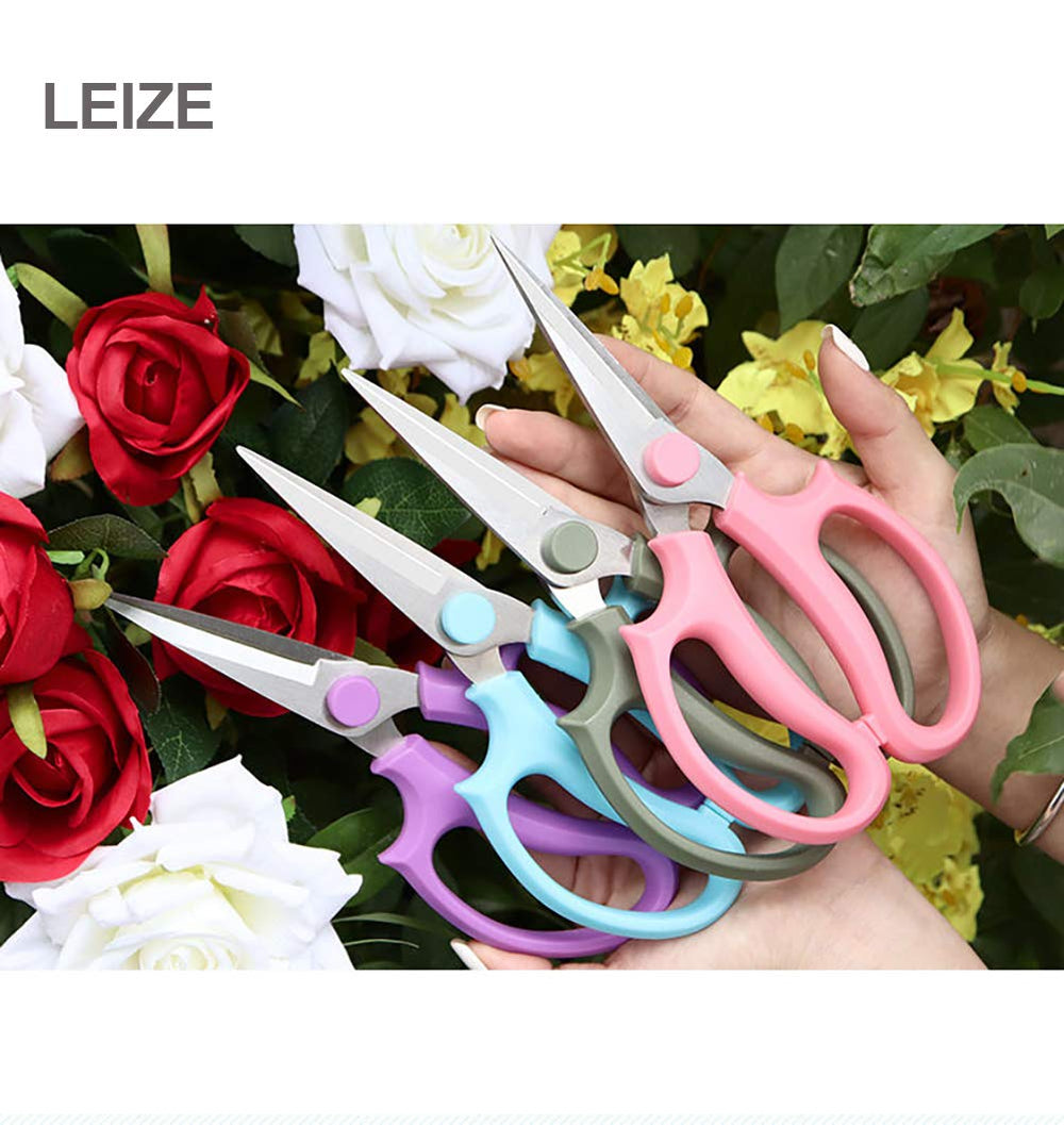 Leize Flower Scissors in use during flower pruning