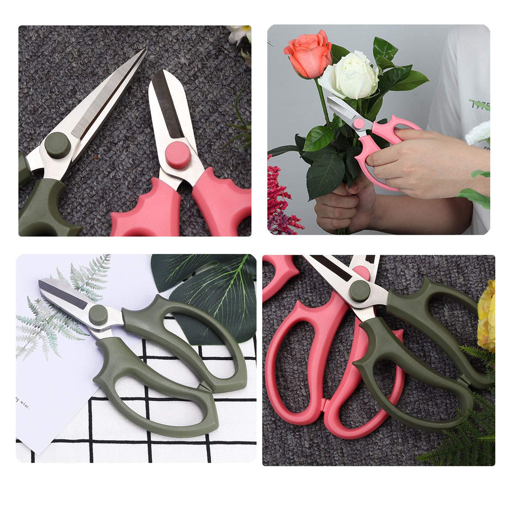 Leize Flower Scissors packaging and product display