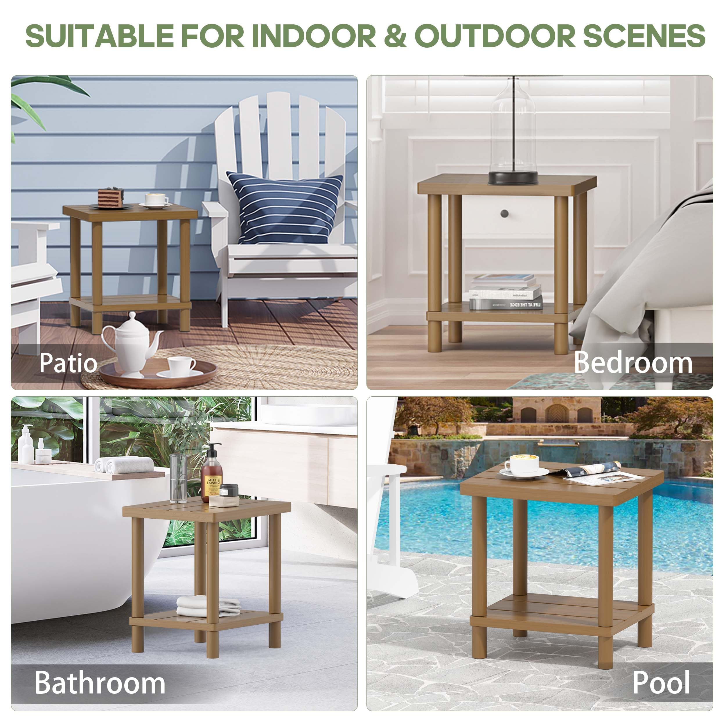 LEJANEOYE outdoor table highlighting smooth rounded edges
