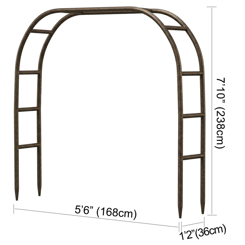 LeJoy Garden Arch showcasing matte textured surface