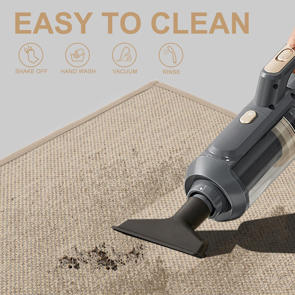 LEKEEPGO Door Mat 32"x47" easy cleaning demonstration