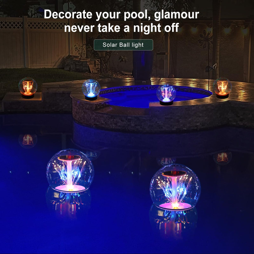 LENONE Floating Pool Lights pack of 2 with packaging