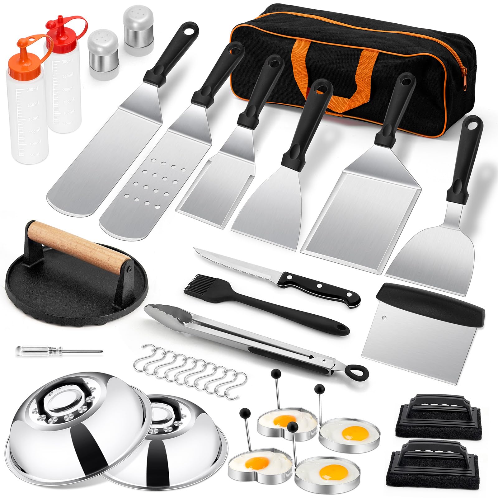 Leonyo 35PCS Griddle Accessories Kit assembled tools