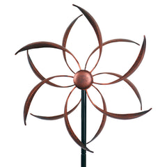 LERFUGI Wind Spinner outdoor metal sculpture front view