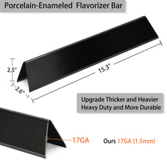 Leship Flavorizer Bars set of 5 for Weber grills