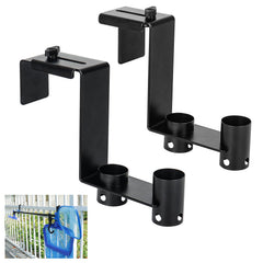 Lettry 2 Pack Pool Fence Hooks adjustable design front view