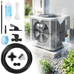 Lettry Air Conditioner Evaporative Cooling Kit with nozzles and pipes