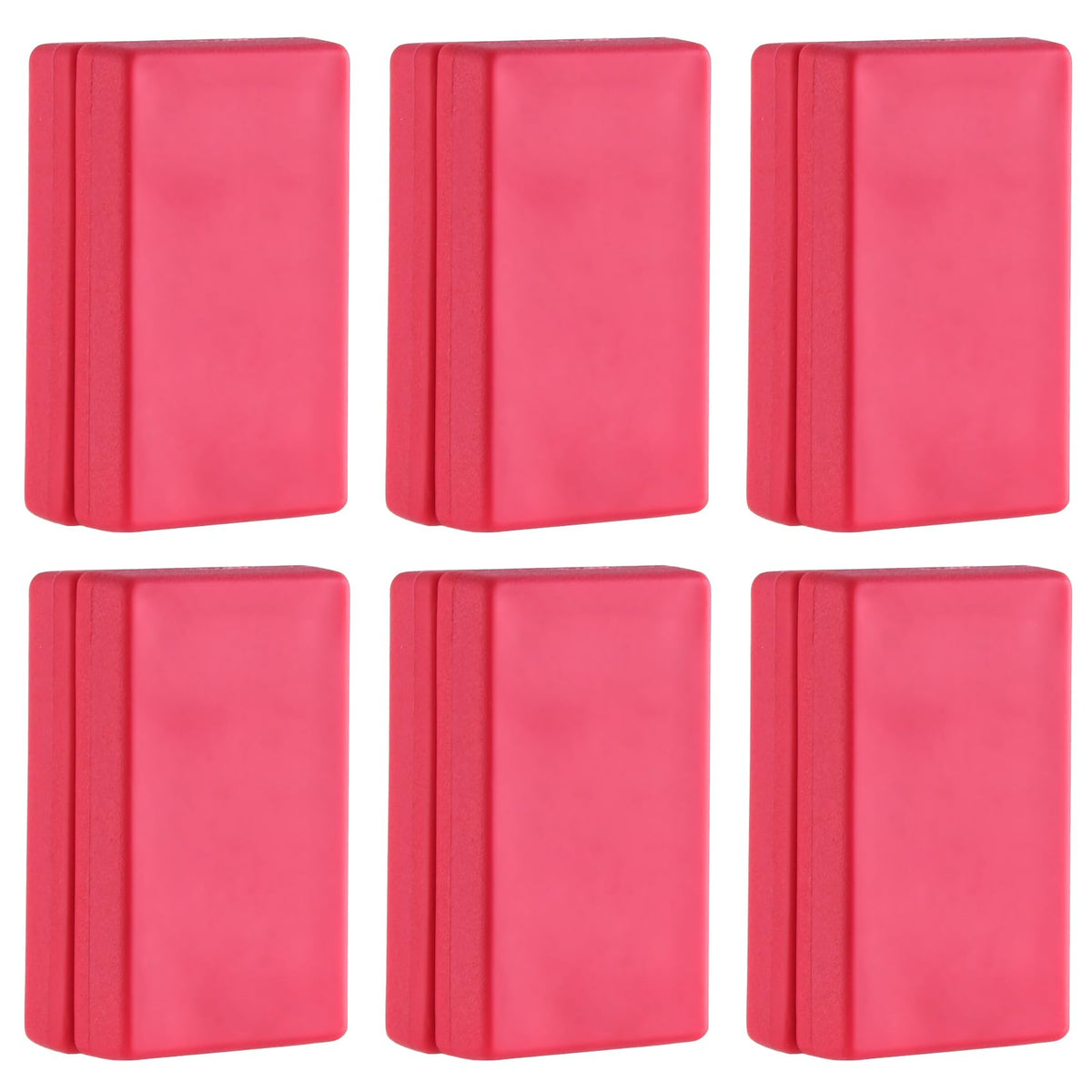 LEVOSHUA magnetic flag weights, red rubber-coated pack view