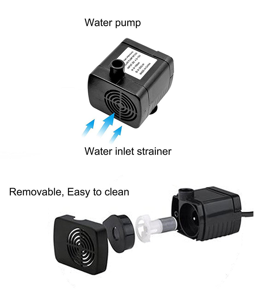 Lewisia BP200 water pump with compatible models listed