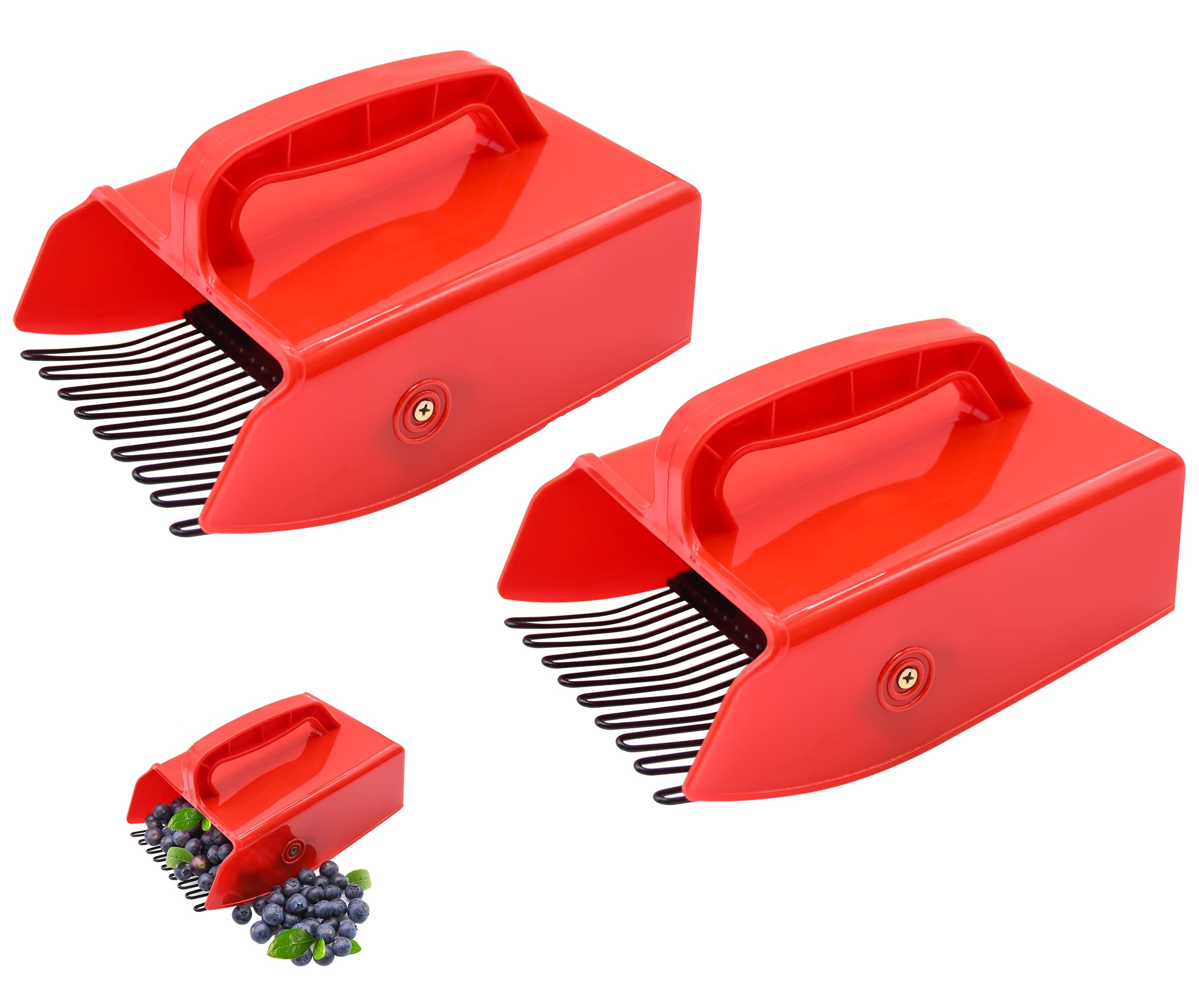 LFSEMINI Berry Picker front view with metallic comb