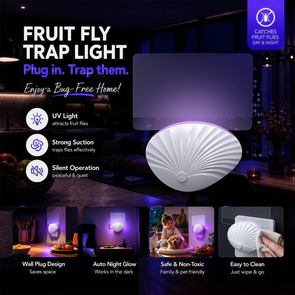 LFSYS Fruit Fly Trap packaging showcasing contents