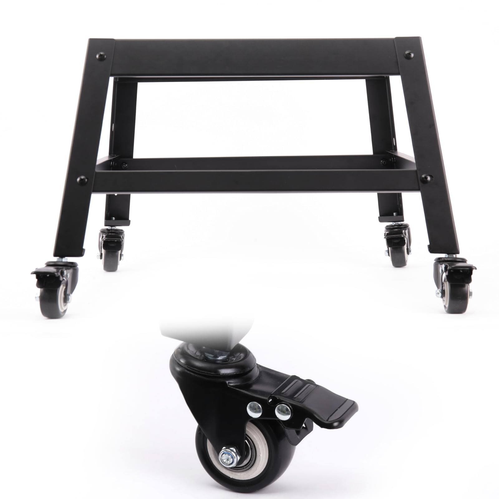 LGBWTUS Mobile Stand for EAST OAK 30 inch Electric Smoker front view