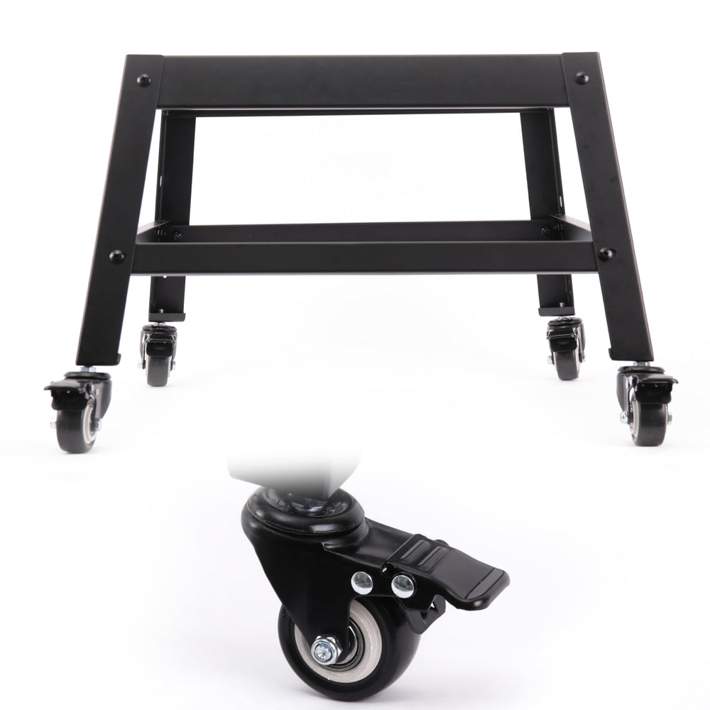 LGBWTUS Mobile Stand for EAST OAK 30 inch Electric Smoker front view