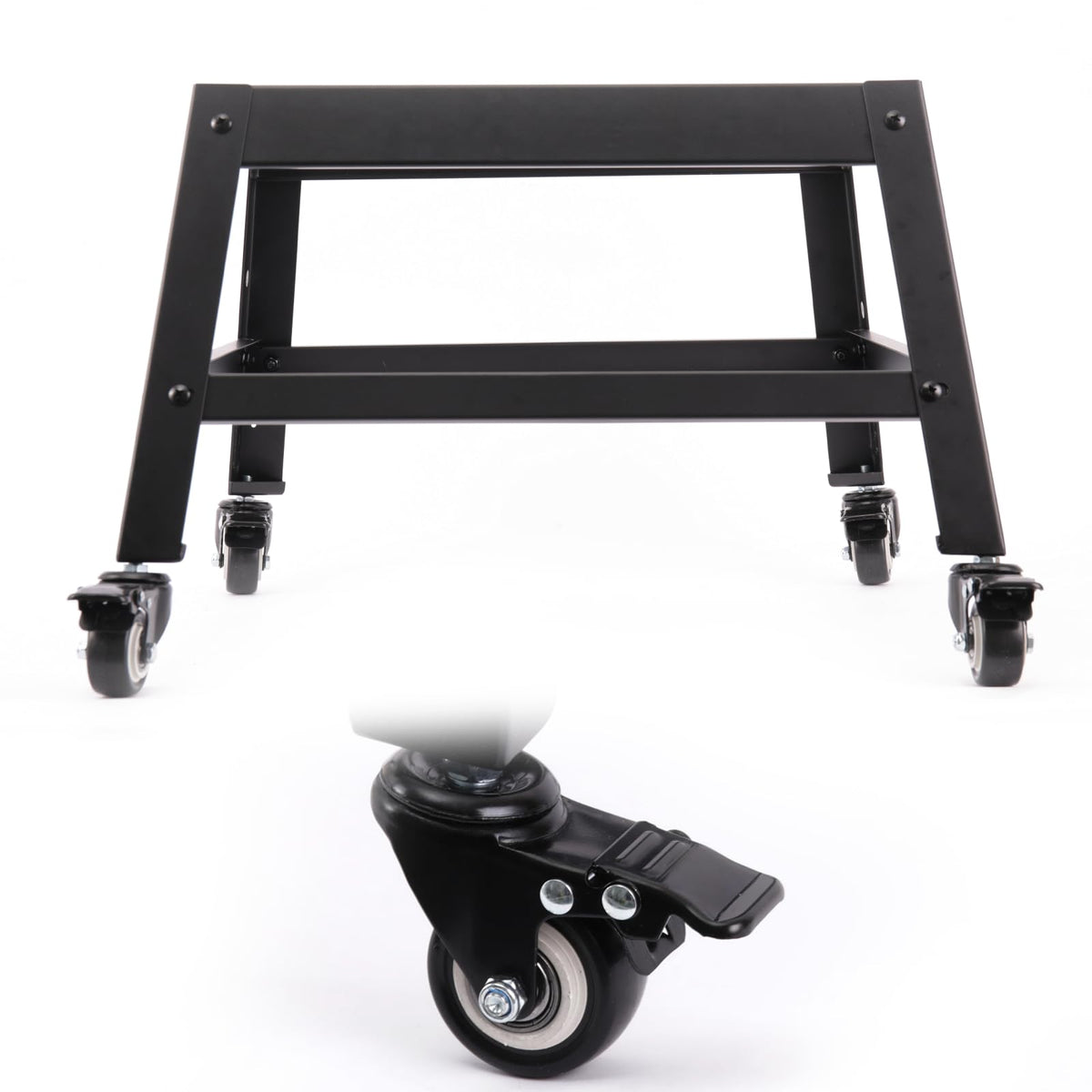 LGBWTUS Mobile Stand for EAST OAK 30 inch Electric Smoker front view