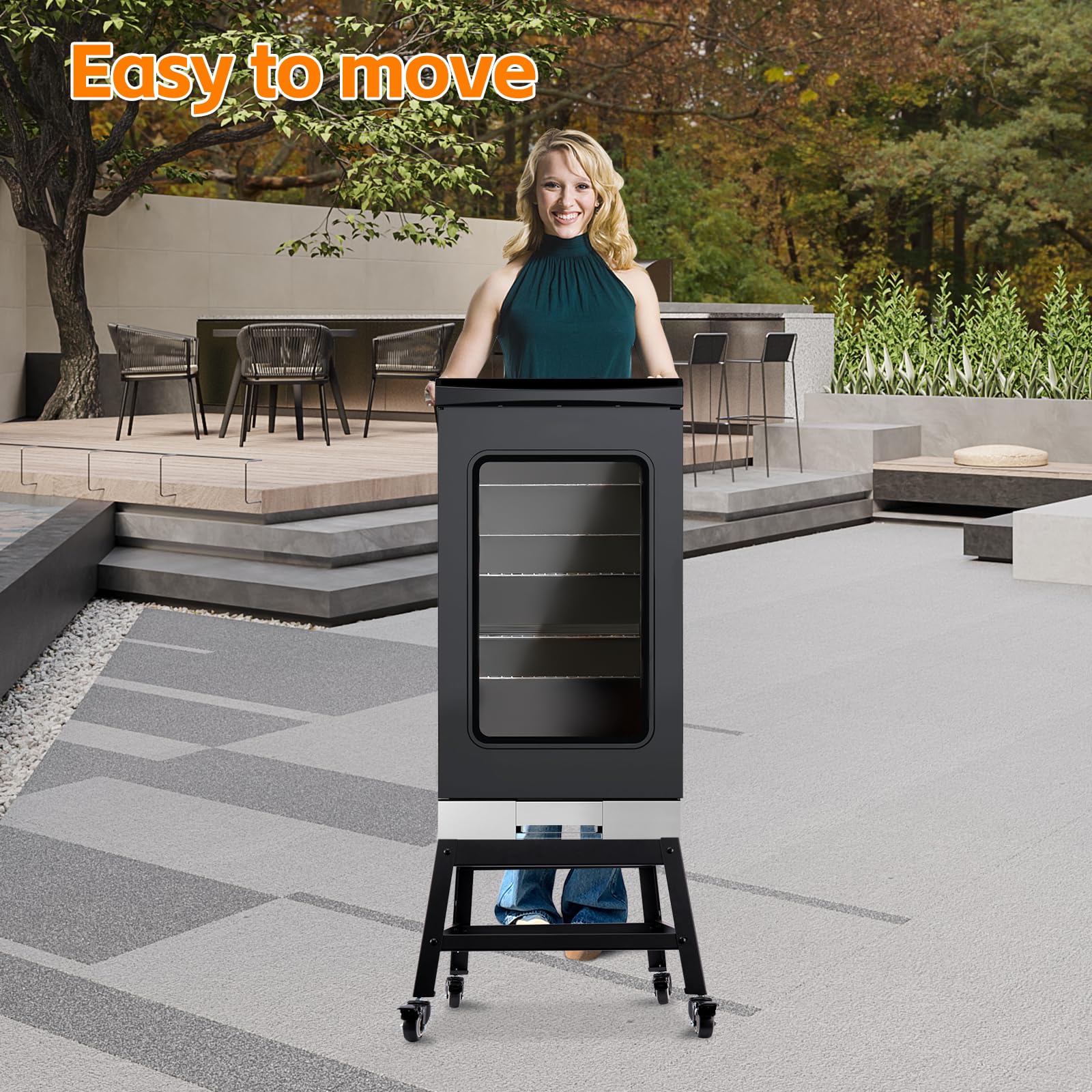 LGBWTUS mobile stand showing assembly instructions