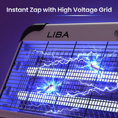 LiBa Indoor Bug Zapper with removable tray for easy cleaning