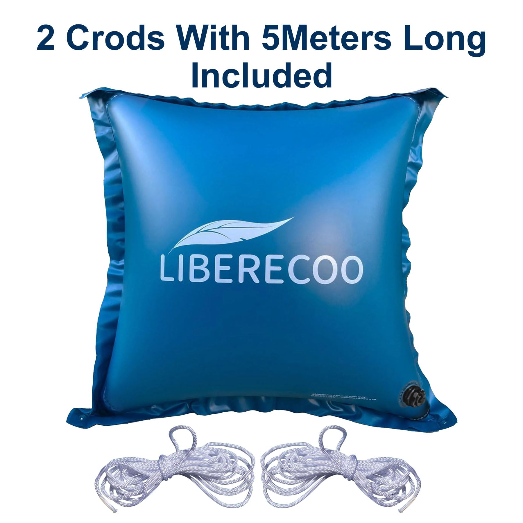 LIBERECOO 4'x4' Pool Pillow with packaging