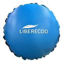 LIBERECOO 8FT round pool cover pillow in blue