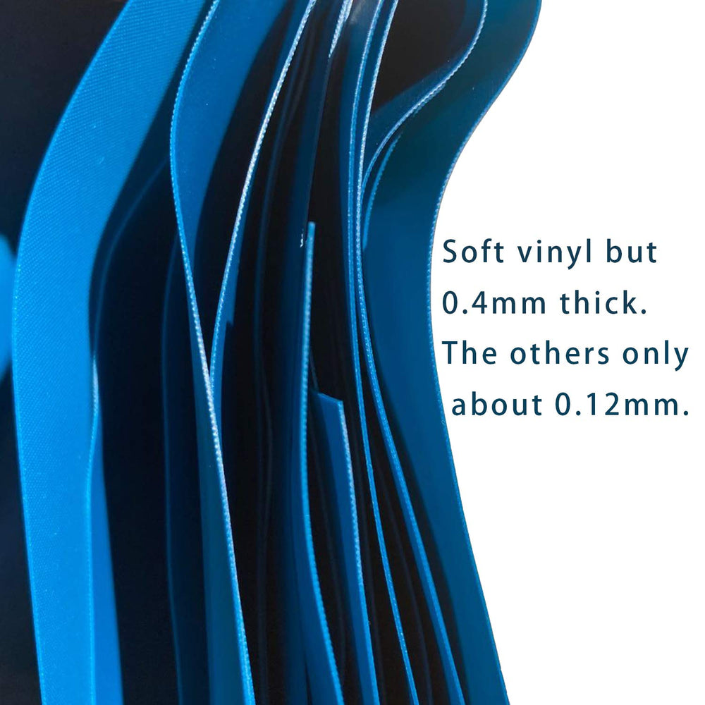 LIBERECOO Pool Pillow dark blue vinyl material close-up