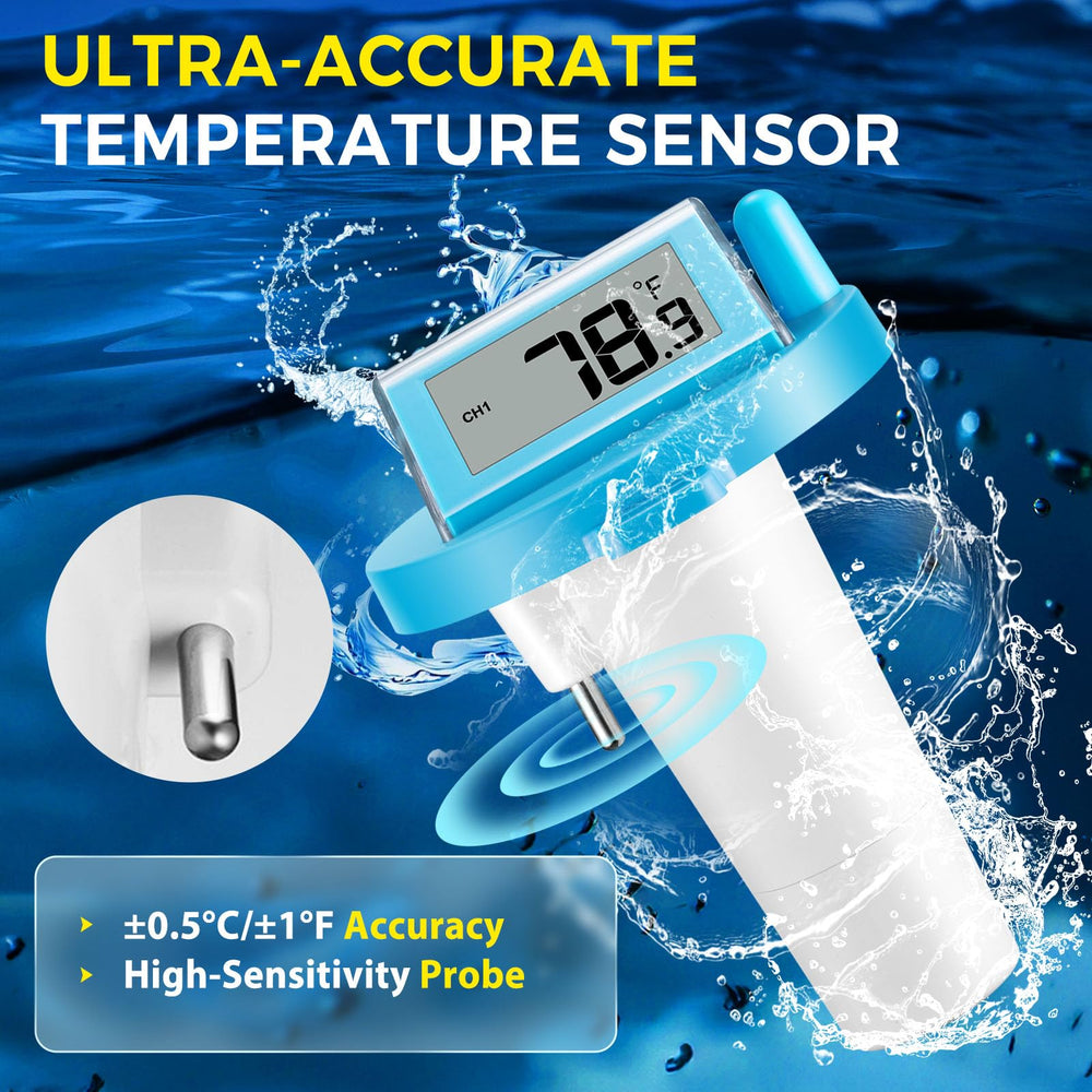 LICHI indoor monitor for pool thermometer