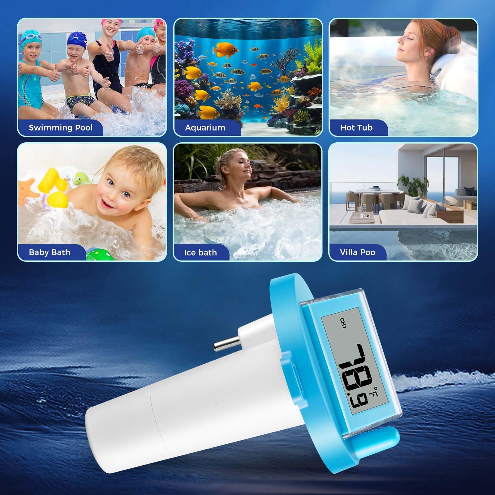 LICHI Pool Thermometer user manual
