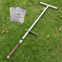 Lichtund 35-inch stainless steel soil probe front view